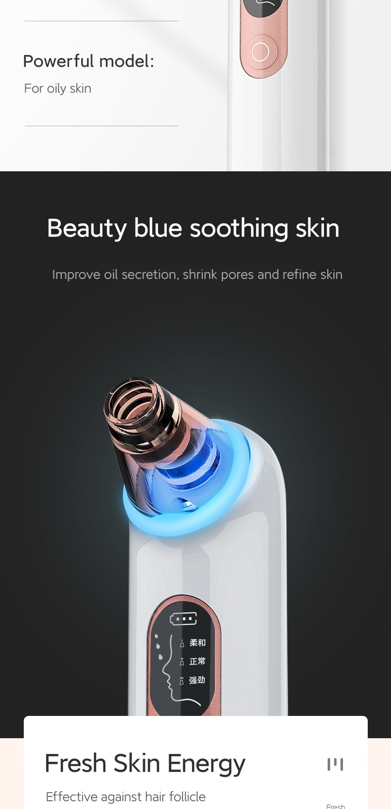 Blackhead Remover Vacuum Cleaner Black Dot Acne Pore Cleaning Beauty Skin Care Tools Home Use Facial Cleaning Devices