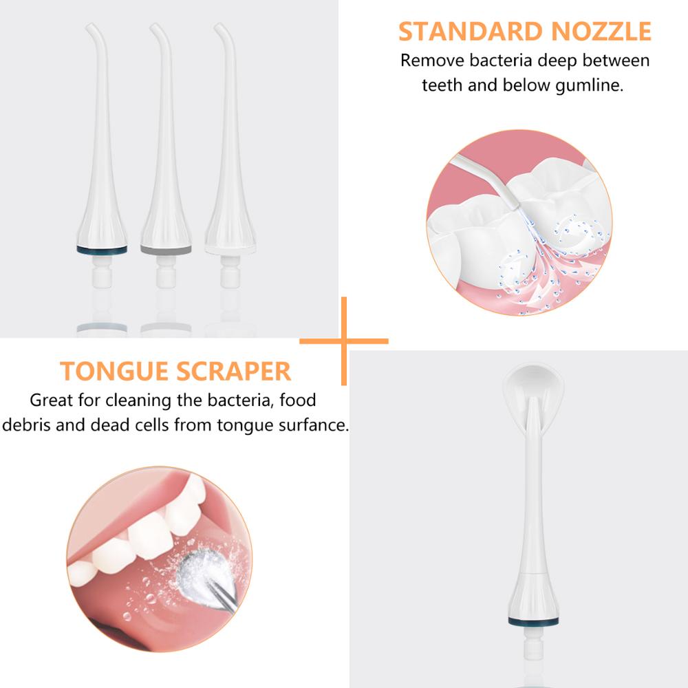 Oral Irrigator USB Rechargeable Water Flosser Portable Dental Water Jet 300ML Water Tank Waterproof Teeth Cleaner Oral Irrigator USB Rechargeable Water Flosser Portable Dental Water Jet 300ML Water Tank Waterproof Teeth Cleaner