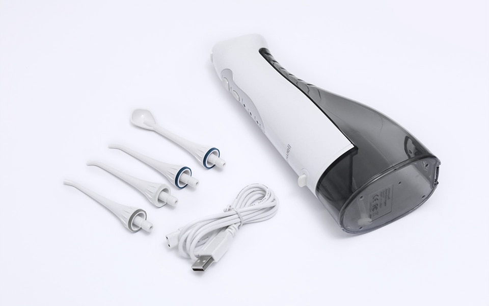 Oral Irrigator USB Rechargeable Water Flosser Portable Dental Water Jet 300ML Water Tank Waterproof Teeth Cleaner Oral Irrigator USB Rechargeable Water Flosser Portable Dental Water Jet 300ML Water Tank Waterproof Teeth Cleaner