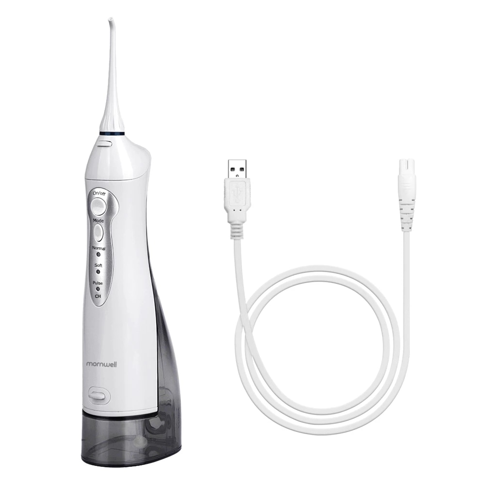 Oral Irrigator USB Rechargeable Water Flosser Portable Dental Water Jet 300ML Water Tank Waterproof Teeth Cleaner Oral Irrigator USB Rechargeable Water Flosser Portable Dental Water Jet 300ML Water Tank Waterproof Teeth Cleaner