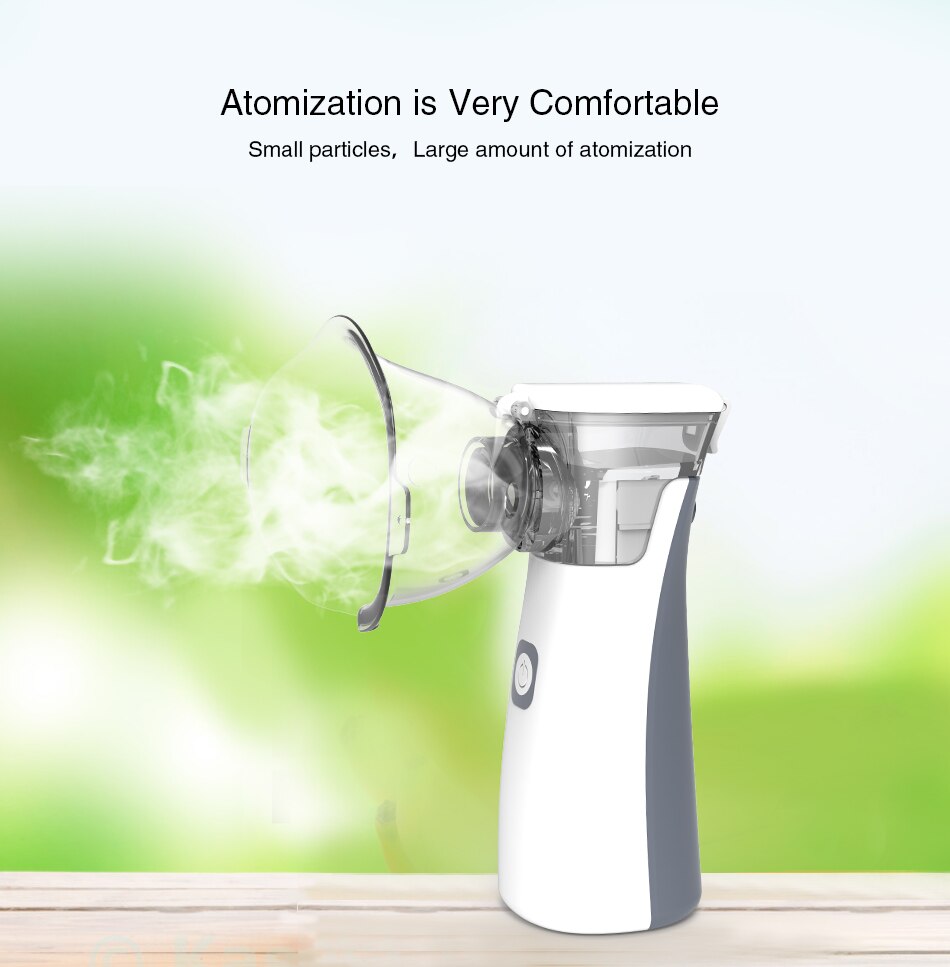 Yongrow Newest Medical Nebulizer Handheld Asthma Inhaler Atomizer for children health care usb mini Portable Nebulizer