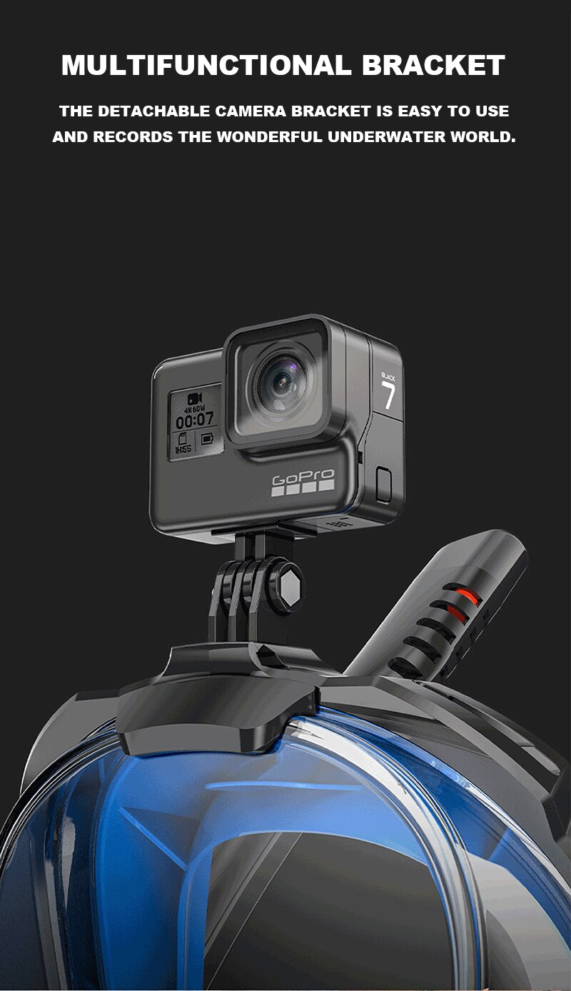 Women Scuba Diving Mask Full Face Snorkeling Mask Underwater Anti Fog Snorkeling Diving Mask For Swimming Spearfishing Dive Men